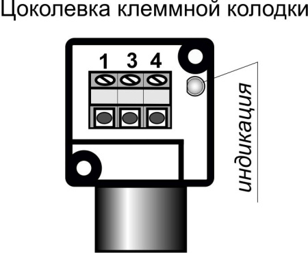 Датчик индуктивный бесконтактный И25-NO-PNP-K(Текаформ)